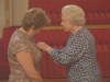 Anne getting her MBE