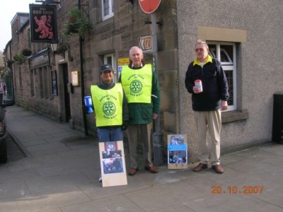 Bakewell Rotary club collection day